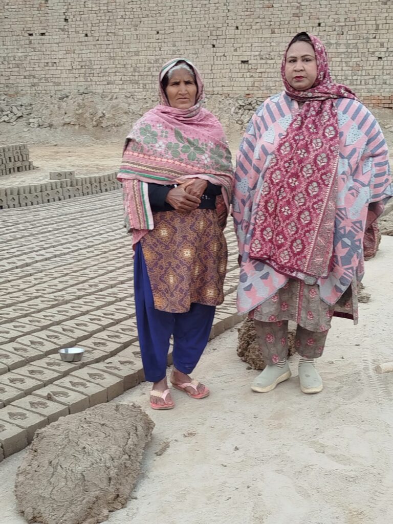 brick woman